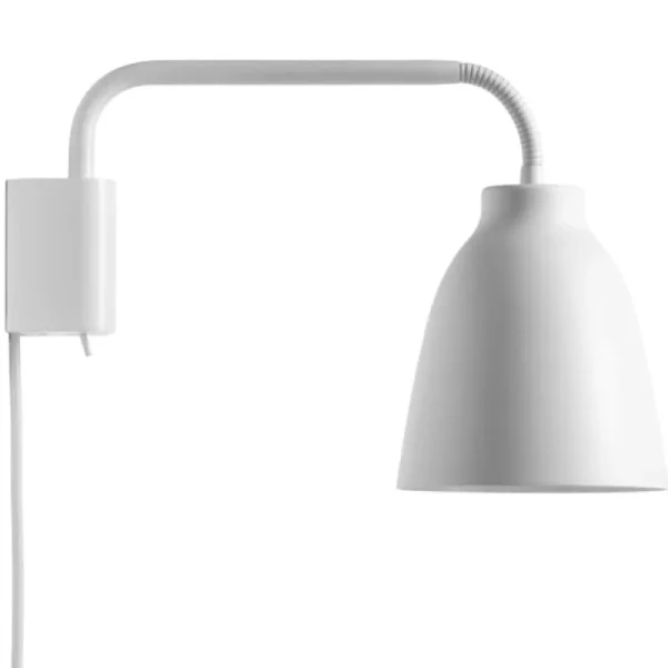 DCWu00e9ditions Wandleuchten-Fritz Hansen Caravaggio Read Wandleuchte, mattweiß
