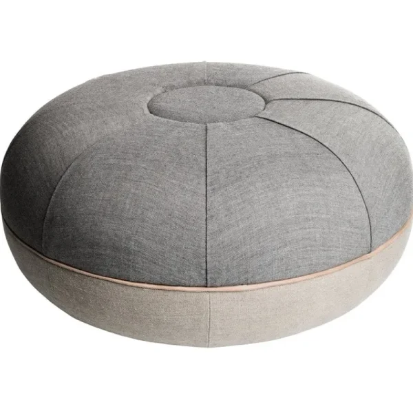 Fredericia Sitzgelegenheiten-Fritz Hansen CM Pouf, groß, grau