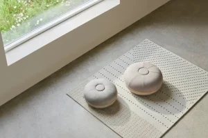 Fritz Hansen Sitzgelegenheiten-CM Pouf, Groß, Beige
