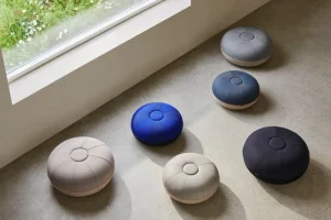Fritz Hansen Sitzgelegenheiten-CM Pouf, Groß, Beige