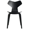 Essem Design Sitzgelegenheiten-Fritz Hansen Grand Prix 4130 Stuhl, Esche schwarz