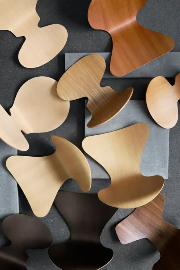 Fritz Hansen Sitzgelegenheiten-Grand Prix 4130 Stuhl, Eiche