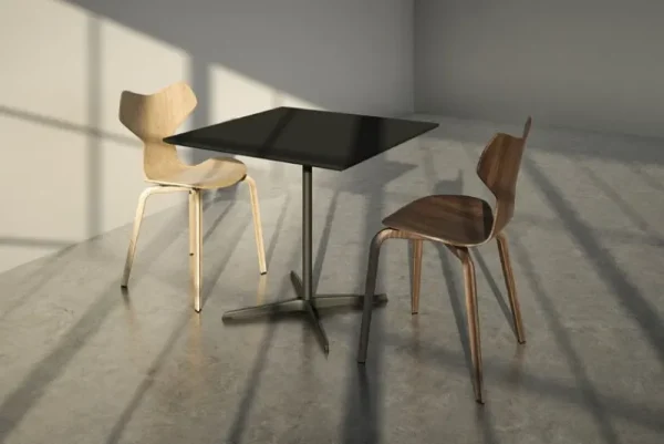 Fritz Hansen Sitzgelegenheiten-Grand Prix 4130 Stuhl, Eiche