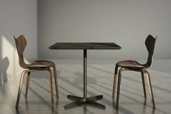Fritz Hansen Sitzgelegenheiten-Grand Prix 4130 Stuhl, Walnuss