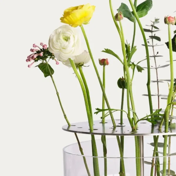 Tom Dixon Vasen-Fritz Hansen Ikebana Vase, groß, Stahl