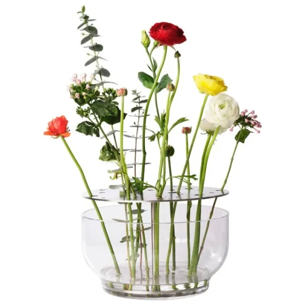Tom Dixon Vasen-Fritz Hansen Ikebana Vase, groß, Stahl