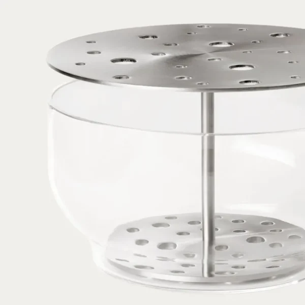 Tom Dixon Vasen-Fritz Hansen Ikebana Vase, groß, Stahl