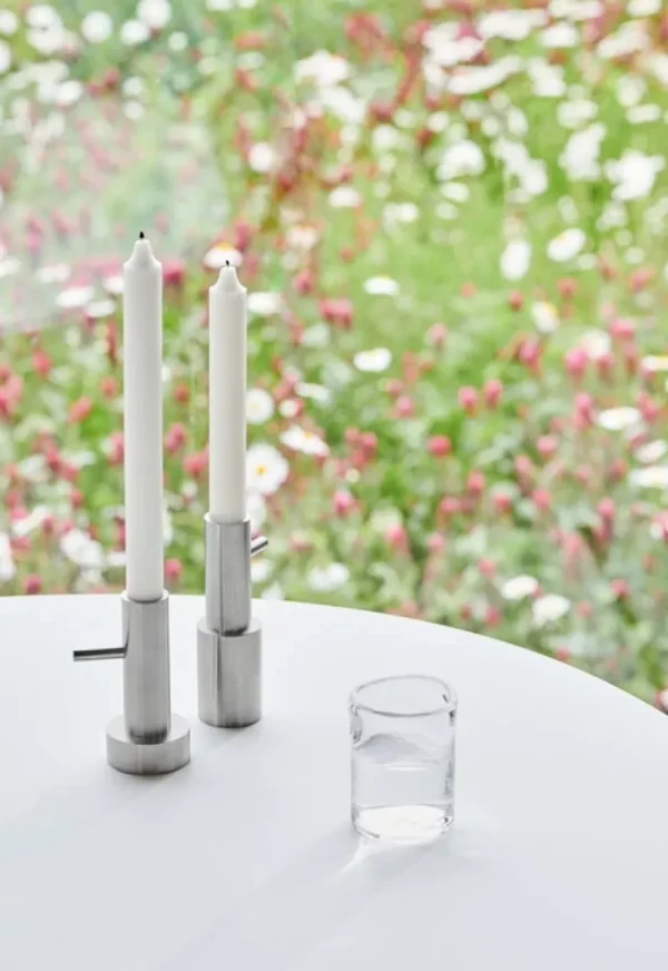 Uyuni Lighting Kerzen Und Kerzenhalter-Fritz Hansen JH 1 Kerzenhalter, Stahl