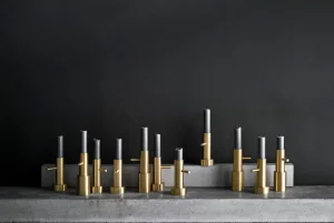Serax Kerzen Und Kerzenhalter-Fritz Hansen JH 2 Kerzenhalter, Messing