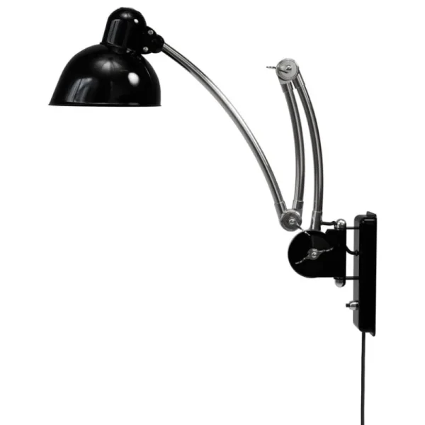 AGO Wandleuchten-Fritz Hansen Kaiser Idell 6559-W Wandleuchte, schwarz