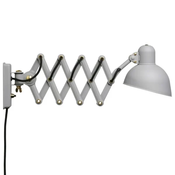 Tom Dixon Wandleuchten-Fritz Hansen Kaiser Idell 6718-W Wandleuchte, Easy Grey