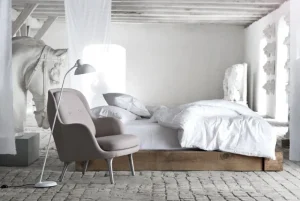 Muuto Stehleuchten-Fritz Hansen Kaiser Idell 6556 F Stehleuchte, weiß