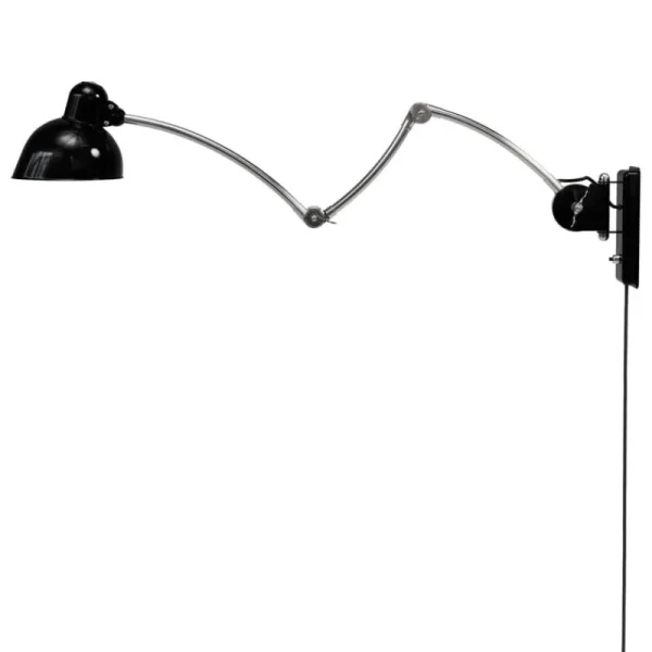 AGO Wandleuchten-Fritz Hansen Kaiser Idell 6559-W Wandleuchte, schwarz
