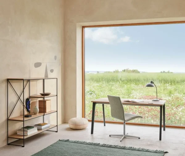 Fritz Hansen Schreibtischlampen | Tischlampen-Kaiser Idell 6556 T Tischleuchte, weiß