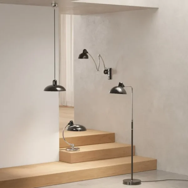 AGO Wandleuchten-Fritz Hansen Kaiser Idell 6559-W Wandleuchte, schwarz