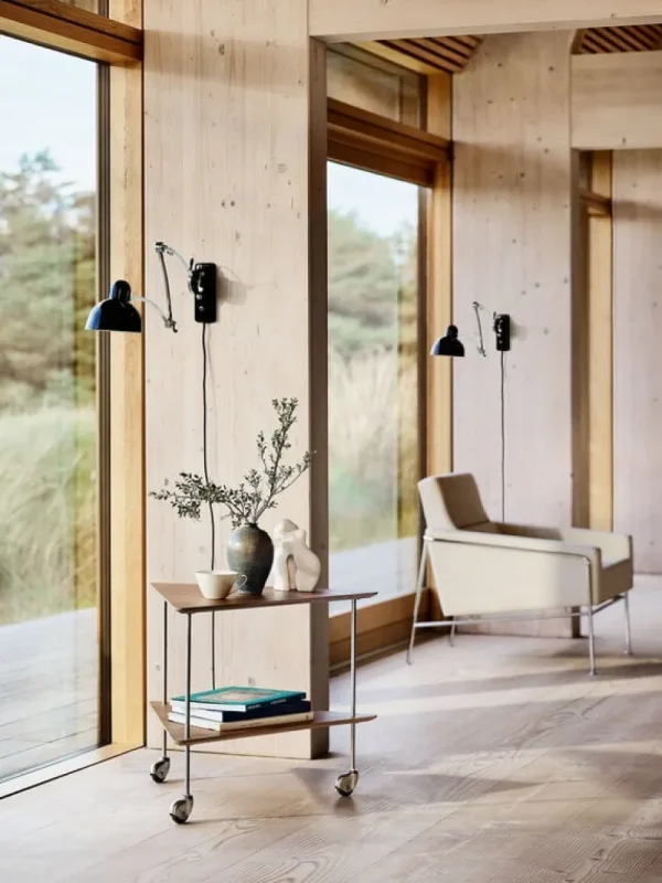 AGO Wandleuchten-Fritz Hansen Kaiser Idell 6559-W Wandleuchte, schwarz