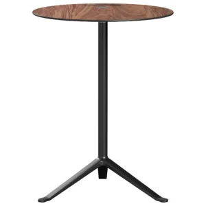 HAY Tische-Fritz Hansen Little Friend KS12 Beistelltisch, Schwarz - Walnuss