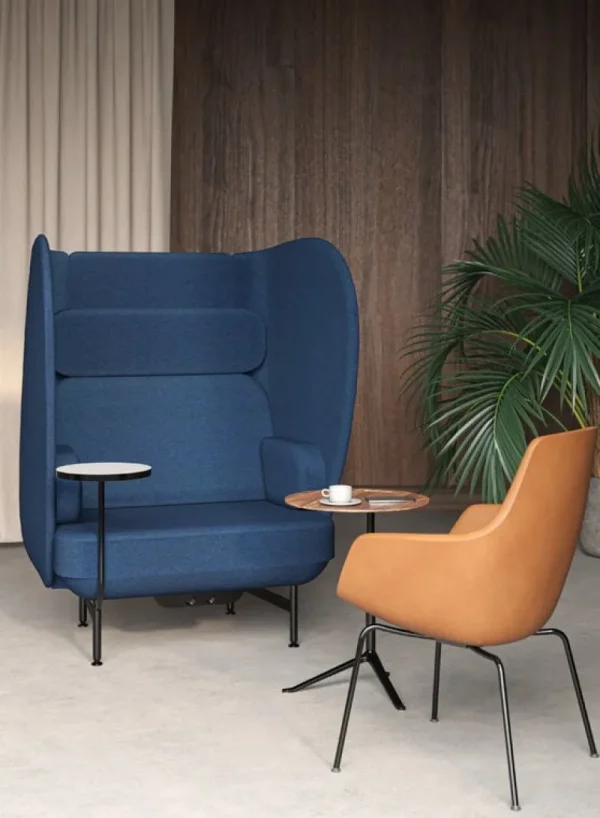HAY Tische-Fritz Hansen Little Friend KS12 Beistelltisch, Schwarz - Walnuss