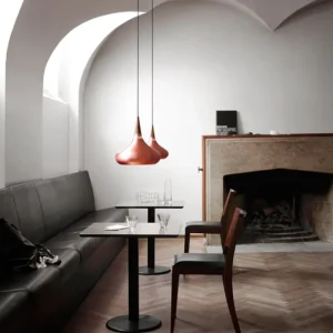 GUBI Deckenleuchten-Fritz Hansen Orient P2 Pendelleuchte, Kupfer