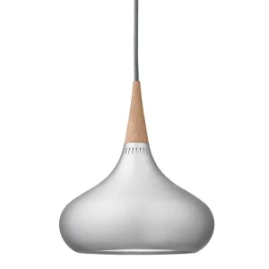 New Works Deckenleuchten-Fritz Hansen Pendelleuchte Orient P1, Aluminium