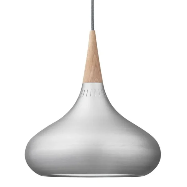 Audo Copenhagen Deckenleuchten-Fritz Hansen Pendelleuchte Orient P2, Aluminium