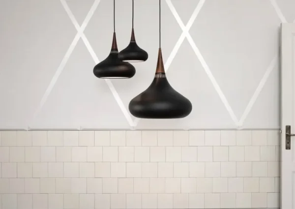 u00d6rsju00f6 Deckenleuchten-Fritz Hansen Pendelleuchte Orient P1, schwarz