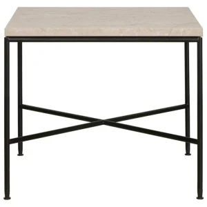HAY Tische-Fritz Hansen Planner MC330 Couchtisch, Schwarz - Marmor Cream