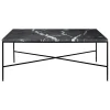 Swedese Tische-Fritz Hansen Planner MC340 Couchtisch, Schwarz - Marmor Charcoal