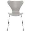 &Tradition Sitzgelegenheiten-Fritz Hansen Serie 7 3107 Stuhl, Chrom - Nine Grau