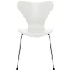 &Tradition Sitzgelegenheiten-Fritz Hansen Serie 7 3107Stuhl, Chrom - Weiß