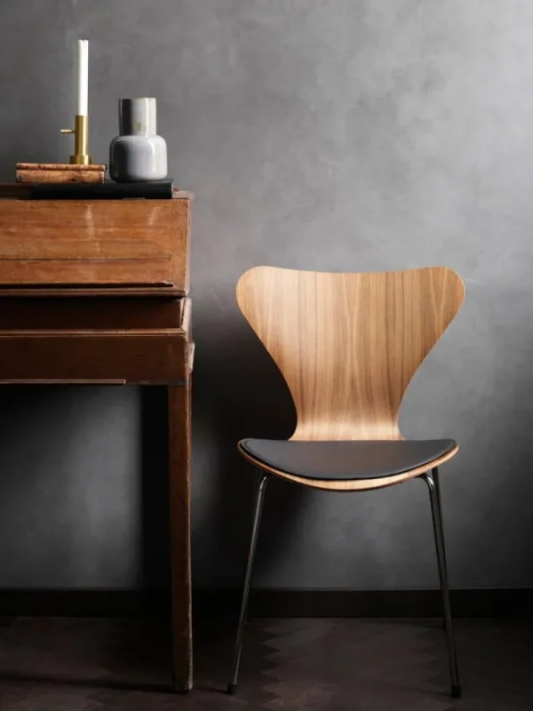 Fritz Hansen Kissen | Sitzgelegenheiten^Series 7 Stuhlkissen, braunes Leder