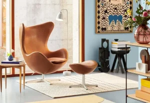 Fritz Hansen Tische-Tray Tisch, Eiche