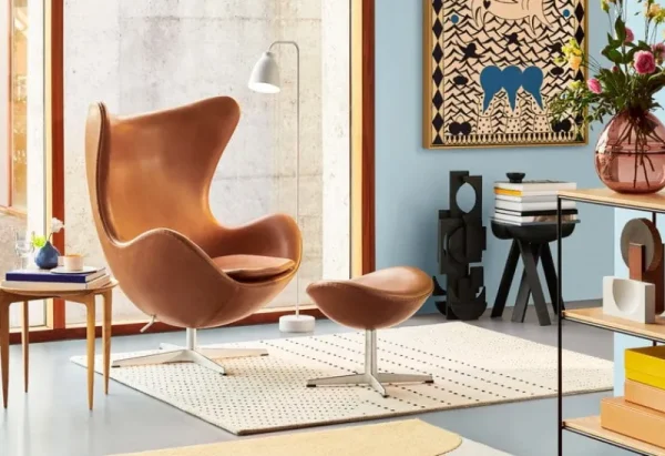 Fritz Hansen Tische-Tray Tisch, Eiche