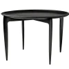 Ariake Tische-Fritz Hansen Tray Tisch, groß, schwarz