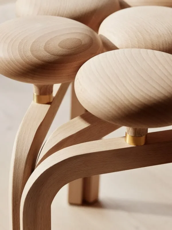 &Tradition Sitzgelegenheiten-Fritz Hansen Utzon Stuhl, geöltes Buchenholz