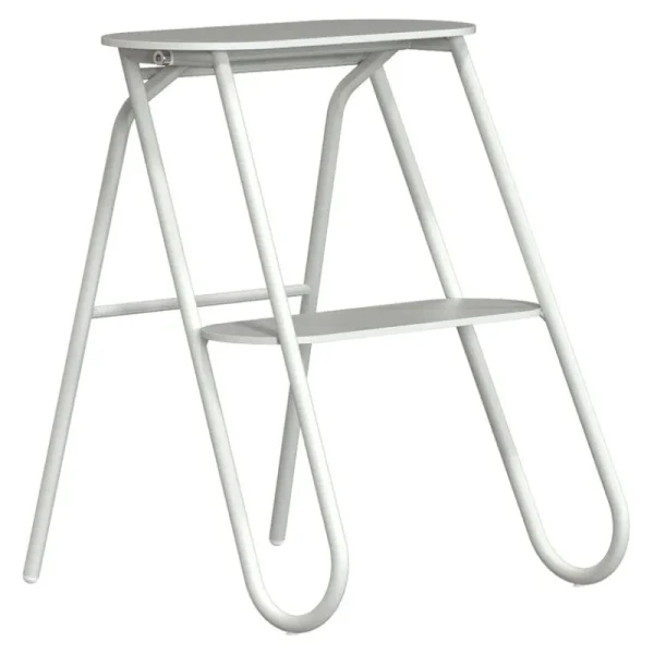 Frost Tritthocker Und -leitern-Bukto Stufenleiter, 2-stufig, Weiß