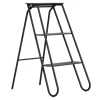 Form & Refine Tritthocker Und -leitern-Frost Bukto Stufenleiter, dreistufig, Schwarz