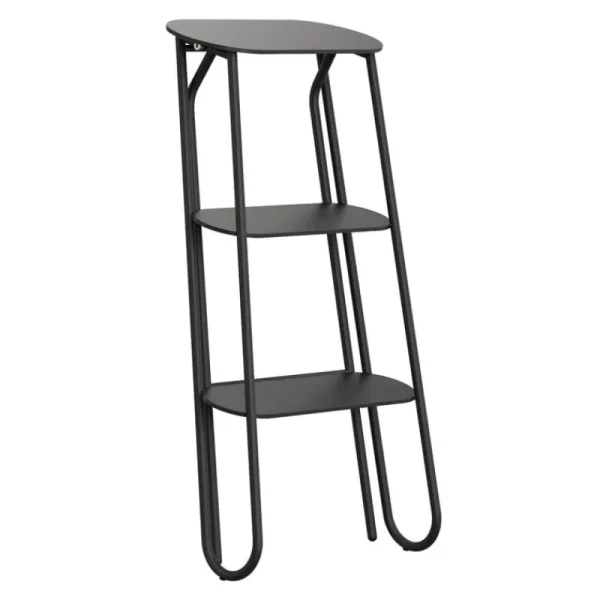 Form & Refine Tritthocker Und -leitern-Frost Bukto Stufenleiter, dreistufig, Schwarz