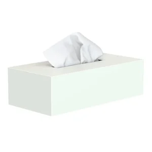 Frost Badezimmeraccessoires^Kosmetiktücherbox Nova2, weiß