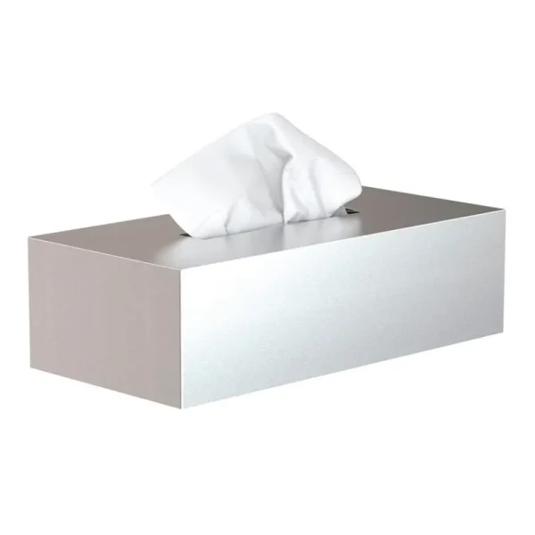 Frost Badezimmeraccessoires^Kosmetiktücherbox Nova2, gebürsteter Stahl