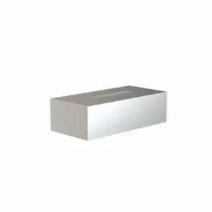Frost Badezimmeraccessoires^Kosmetiktücherbox Nova2, gebürsteter Stahl