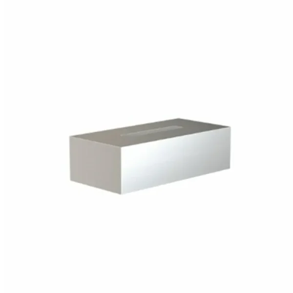 Frost Badezimmeraccessoires^Kosmetiktücherbox Nova2, gebürsteter Stahl