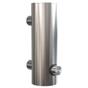 Frost Badezimmeraccessoires^Nova2 Seifenspender 3, wandmontiert, Stahl gebürstet