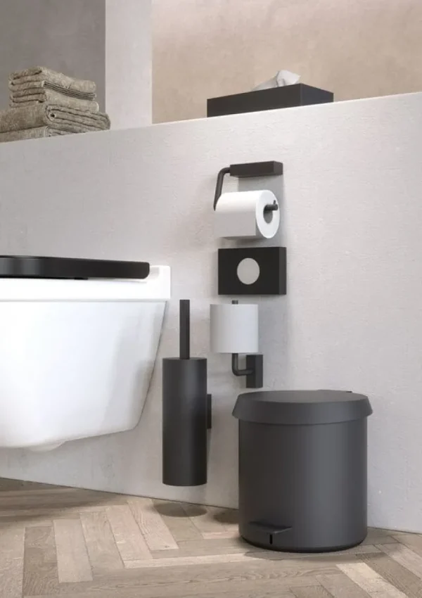 Frost Badezimmeraccessoires^Nova2-Papiertuchbox, schwarz