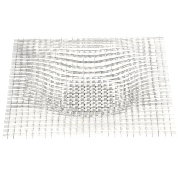 Fundamental Berlin Dekorationsgegenstände^Gravity Tablett, 36 x 36 cm, Edelstahl