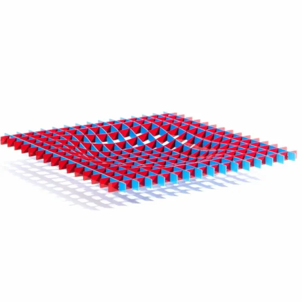 Fundamental Berlin Dekorationsgegenstände^Gravity Tablett, 20 x 20 cm, Pompidou
