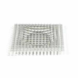 Fundamental Berlin Dekorationsgegenstände^Gravity Tablett, 20 x 20 cm, Edelstahl