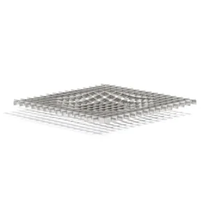 Fundamental Berlin Dekorationsgegenstände^Gravity Tablett, 20 x 20 cm, Edelstahl