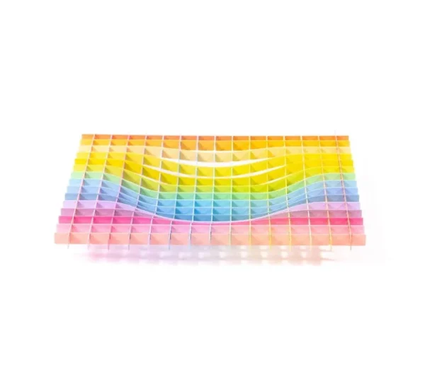 Fundamental Berlin Dekorationsgegenstände^Gravity Tablett, 20 x 20 cm, Spectrum