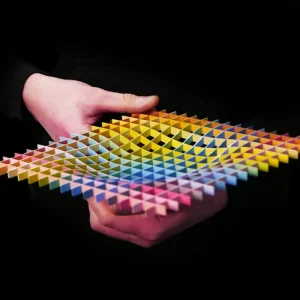 Fundamental Berlin Dekorationsgegenstände^Gravity Tablett, 20 x 20 cm, Spectrum